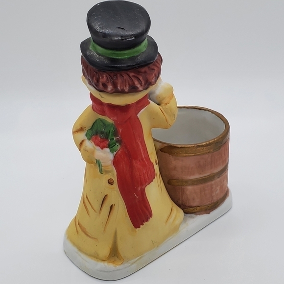 VTG Christmas Luvkins Jasco 1978 Hand painted porcelain Boy with Lantern - Picture 4 of 8